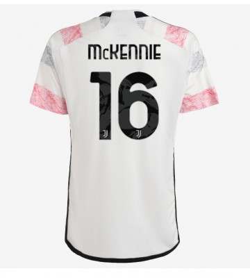 Juventus Weston McKennie #16 Koszulka Wyjazdowych 2023-24 Krótki Rękaw